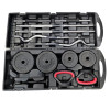 SET DE PESAS CON BARRAS DE 58 KG. 2619 - Thumbnail Image 1