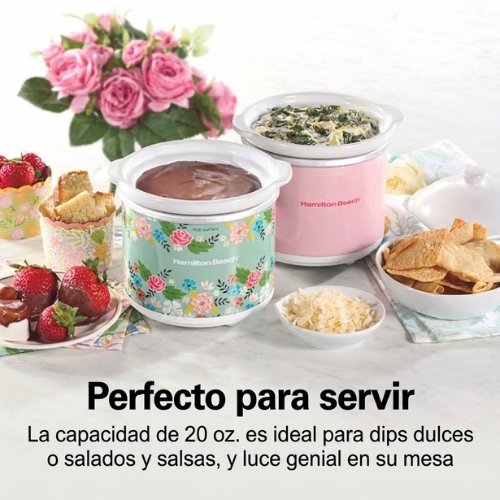SET DE CALENTADORES DE ALIMENTOS PARTY DIPPER HAMILTON BEACH - Imagen 5