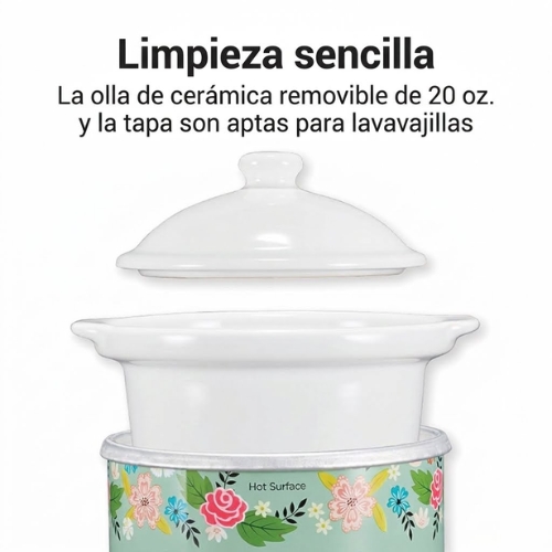 SET DE CALENTADORES DE ALIMENTOS PARTY DIPPER HAMILTON BEACH - Imagen 3