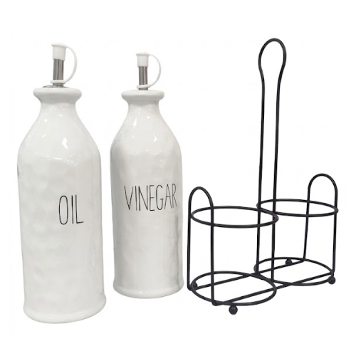 SET DE ACEITERA Y VINAGRERA LIFEART - Imagen 2
