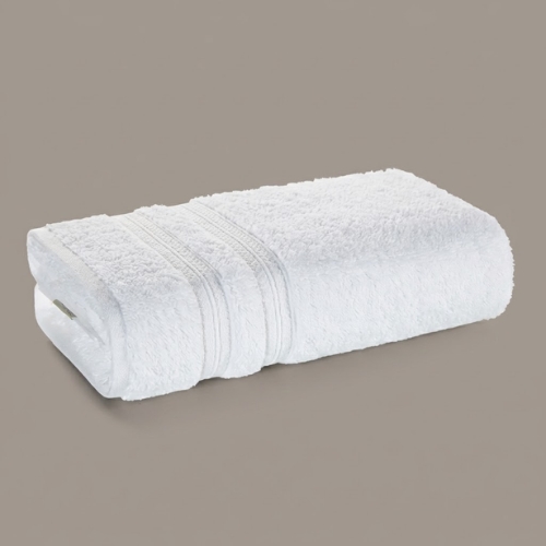 TOALLA DE BAÑO BLANCA UNIKA KARSTEN - Imagen 2