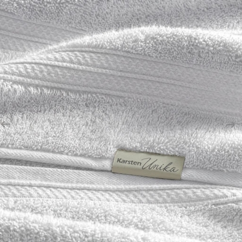 TOALLA DE BAÑO BLANCA UNIKA KARSTEN - Imagen 3