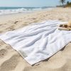 TOALLA DE PLAYA BLANCA IMPERIAL KARSTEN - Thumbnail Image 4