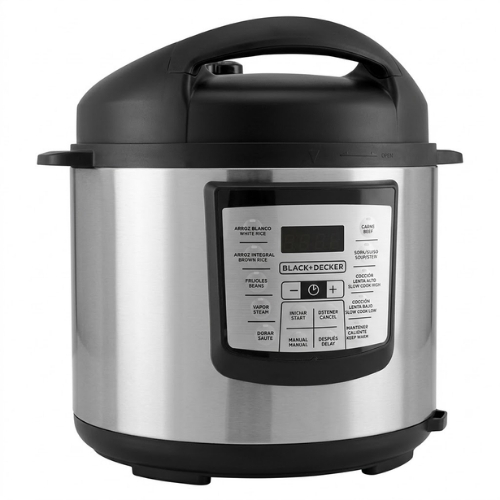 OLLA DE PRESIÓN DIGITAL BLACK & DECKER - Imagen 1