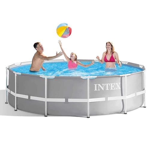 Piscinas INTEX 😃☝🏼👏🏻 Refréscate en casa con una piscina INTEX. ☀️🌊 ✔️  Piscinas rectangulares. ✔️ Piscinas redondas. #Manta➡Dirección…