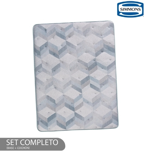 BASE Y COLCHÓN BEAUTYSLEEP PILLOW TOP QUEEN SIMMONS - Imagen 4