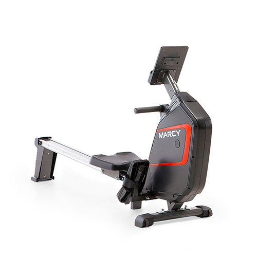 SereneLife - Máquina de remo magnética con Bluetooth App Tracking - Remo  plegable para gimnasio en casa con asiento acolchado ajustable resistente y