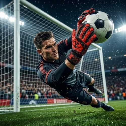 GUANTES DE PORTERO PARA ENTRENAMIENTO TALLA 9 CREHA ALIENS - Imagen 4