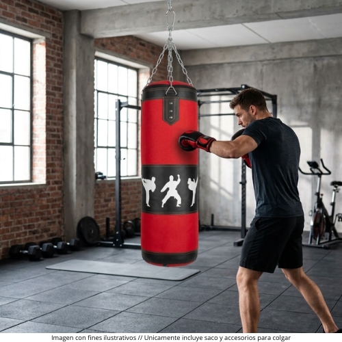 SACO PARA BOXEO Y ARTES MARCIALES HEAVY DUTY 2637 - Imagen 2