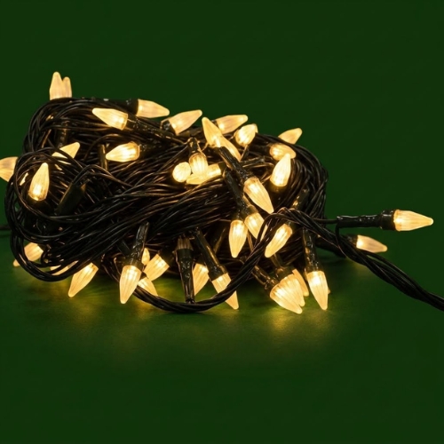 SERIE DE LUCES LED - 9 METROS DE 100 LUCES CALIDAS - Imagen 2