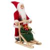 FIGURA NAVIDEÑA DECORATIVA SANTA CLAUS CON TRINEO HM23-076 - Thumbnail Image 2