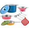 JUEGO DE COCINA DE JUGUETE DE ACERO INOXIDABLE 0604 - Thumbnail Image 2