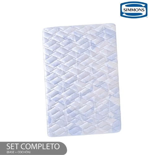 BASE Y COLCHÓN BACKGUARD EURO EXTRA FIRM FULL SIMMONS - Imagen 5
