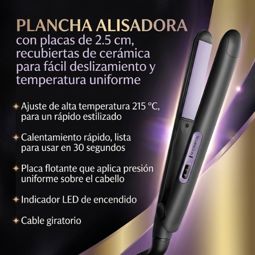 COMBO PLANCHA Y SECADOR STYLE ESSENTIALS REMINGTON - Imagen 5