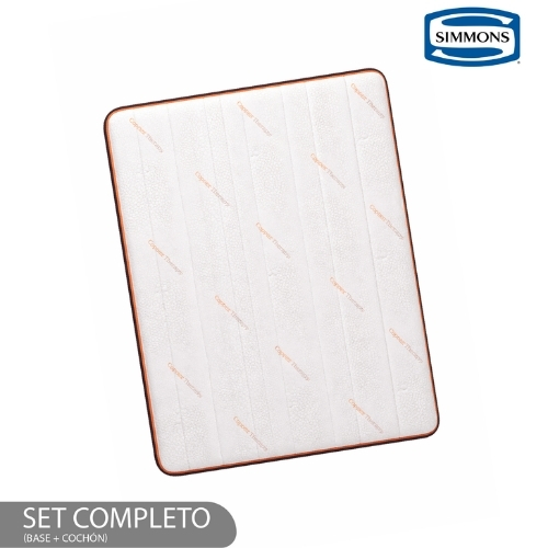 BASE Y COLCHÓN BACKCARE XTRA FIRM QUEEN SIMMONS - Imagen 4
