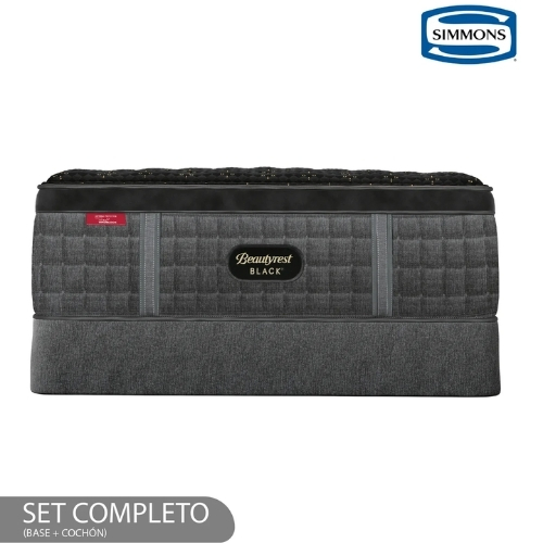 BASE Y COLCHÓN BR BLACK SERIE 3 PT MEDIUM FIRM KING SIMMONS - Imagen 4