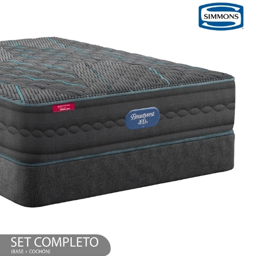 BASE Y COLCHÓN BEAUTYREST FIRM QUEEN SIMMONS - Imagen 2