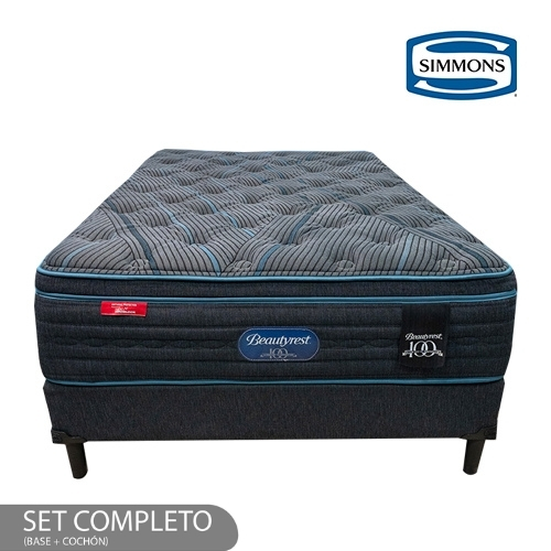 BASE Y COLCHÓN BEAUTYREST PILLOW TOP KING SIMMONS - Imagen 3
