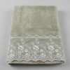 TOALLA FACIAL GRIS SALVIA ANTONIA KARSTEN - Thumbnail Image 2