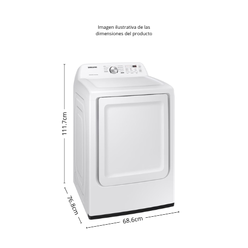 SECADORA A GAS 22KG CARGA FRONTAL SAMSUNG - Imagen 6