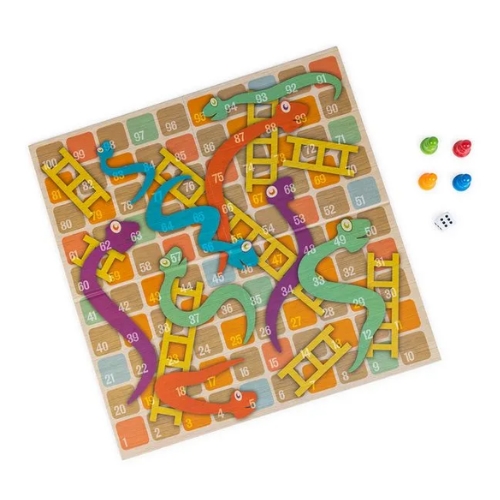 JUEGO DE SERPIENTES Y ESCALERAS DE CARDINAL CLASSICS - Imagen 2