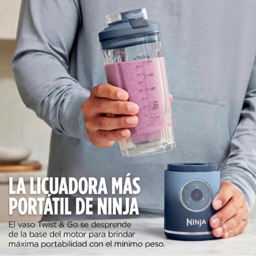 LICUADORA PERSONAL NINJA BLAST AZUL - Imagen 2