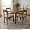 COMEDOR CUADRADO MILENIALS 4 SILLAS PEKIN - Thumbnail Image 1
