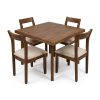 COMEDOR CUADRADO MILENIALS 4 SILLAS PEKIN - Thumbnail Image 2