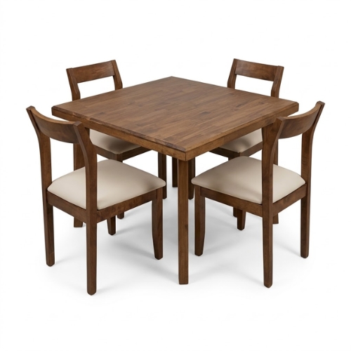 COMEDOR CUADRADO MILENIALS 4 SILLAS PEKIN - Imagen 2