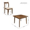 COMEDOR CUADRADO MILENIALS 4 SILLAS PEKIN - Thumbnail Image 5