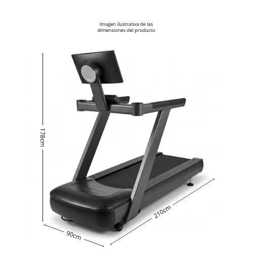 CAMINADORA CON PANTALLA SMART VIEW 0260 HM FITNESS PRO - Imagen 7
