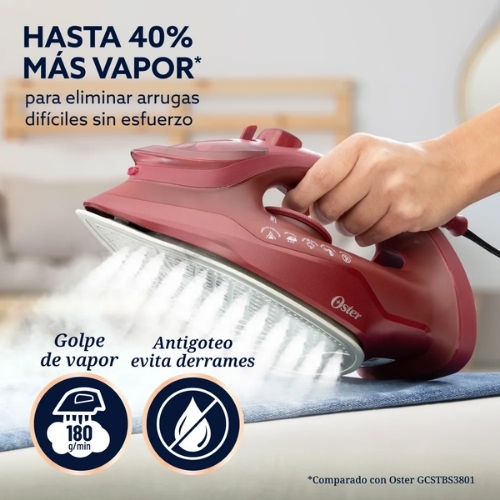 PLANCHA DE VAPOR AEROGLIDE OSTER® - Imagen 2