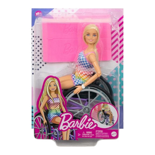 MUÑECA BARBIE FASHIONISTA CON SILLA DE RUEDAS MATTEL - Imagen 5