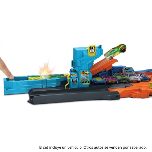 HOT WHEELS CITY GARAGE DE ACROBACIAS MATTEL - Imagen 2