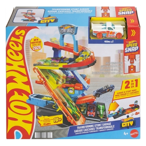 HOT WHEELS CITY GARAGE DE ACROBACIAS MATTEL - Imagen 5