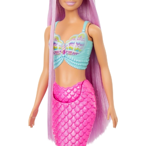 BARBIE MUÑECA SIRENA CABELLO DE ENSUEÑO MATTEL - Imagen 4