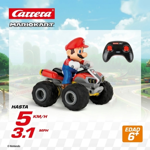 CONTROL REMOTO MARIO KART - MARIO QUAD CARRERA - Imagen 5