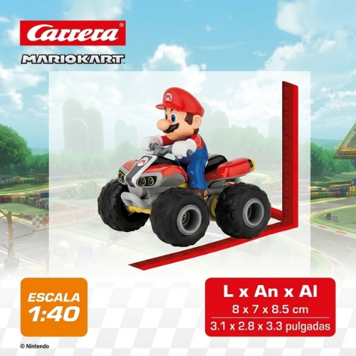 CONTROL REMOTO MARIO KART - MARIO QUAD CARRERA - Imagen 6