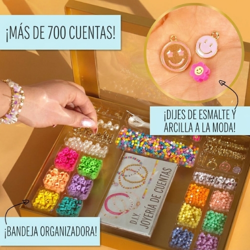 KIT DE JOYERÍA CON CUENTAS STMT - Imagen 3