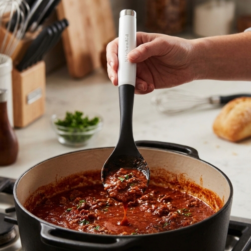 CUCHARÓN SALSERO BLANCO KITCHENAID - Imagen 3