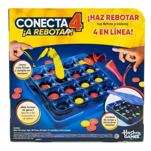 CONECTA 4 A REBOTAR HASBRO GAMES - Imagen 2