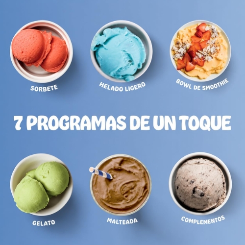 MÁQUINA PARA HELADOS 7 PROGRAMAS NINJA CREAMI - Imagen 4