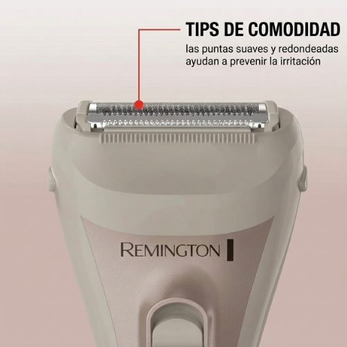 AFEITADORA Y DEPILADORA FEMENINA INALÁMBRICA BAREME REMINGTON - Imagen 4