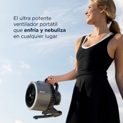 VENTILADOR NEBULIZADOR PORTÁTIL FLEXBREEZE SHARK - Imagen 4