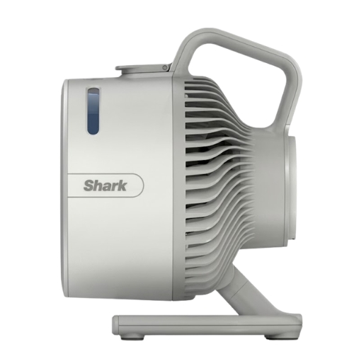 VENTILADOR NEBULIZADOR PORTÁTIL GRIS CLARO FLEXBREEZE SHARK - Imagen 2