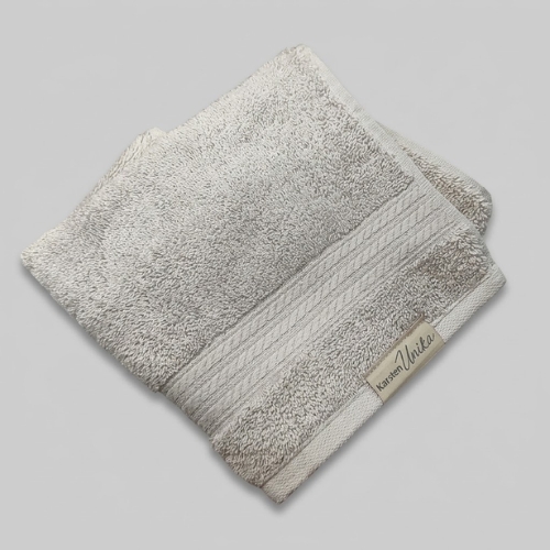 TOALLA FACIAL GRIS CLARO MAGNA KARSTEN - Imagen 2