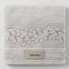 TOALLA PARA MANOS GRIS CLARO PROVENCE KARSTEN - Thumbnail Image 2