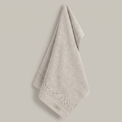 TOALLA PARA MANOS GRIS CLARO PROVENCE KARSTEN - Imagen 1