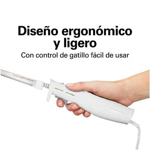 CUCHILLO ELÉCTRICO CON TENEDOR Y ESTUCHE HAMILTON BEACH - Imagen 5