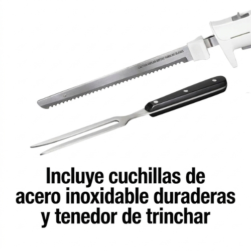 CUCHILLO ELÉCTRICO CON TENEDOR Y ESTUCHE HAMILTON BEACH - Imagen 7